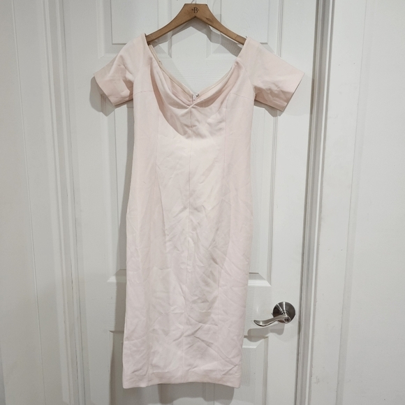 CINQ À SEPT Birch off-the-shoulder cady dress - Picture 3 of 9